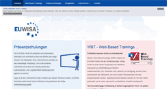 Desktop Screenshot of euwisa.com